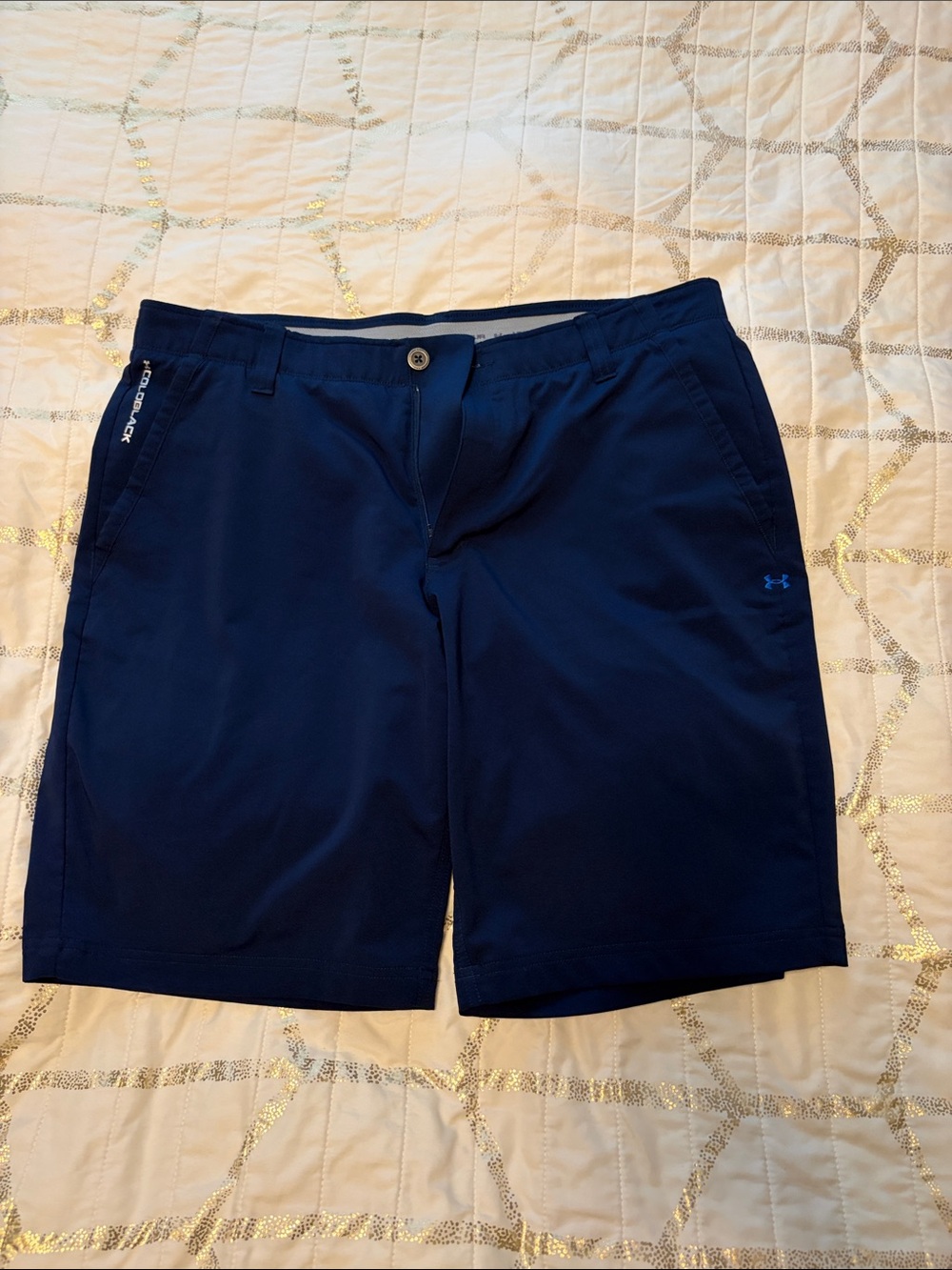 Under Armour Men's Dark Navy Hybrid Shorts